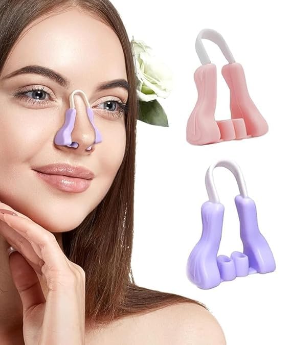 Nose Lifter & Shaper Clip | Soft Silicone Nose Up Lifting Tool for Reshaping & Slimming | Non-Surgical Nose Corrector for Women & Men