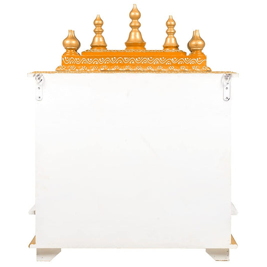 Royal Touch Pooja Mandir with Door 18x12x24 inch