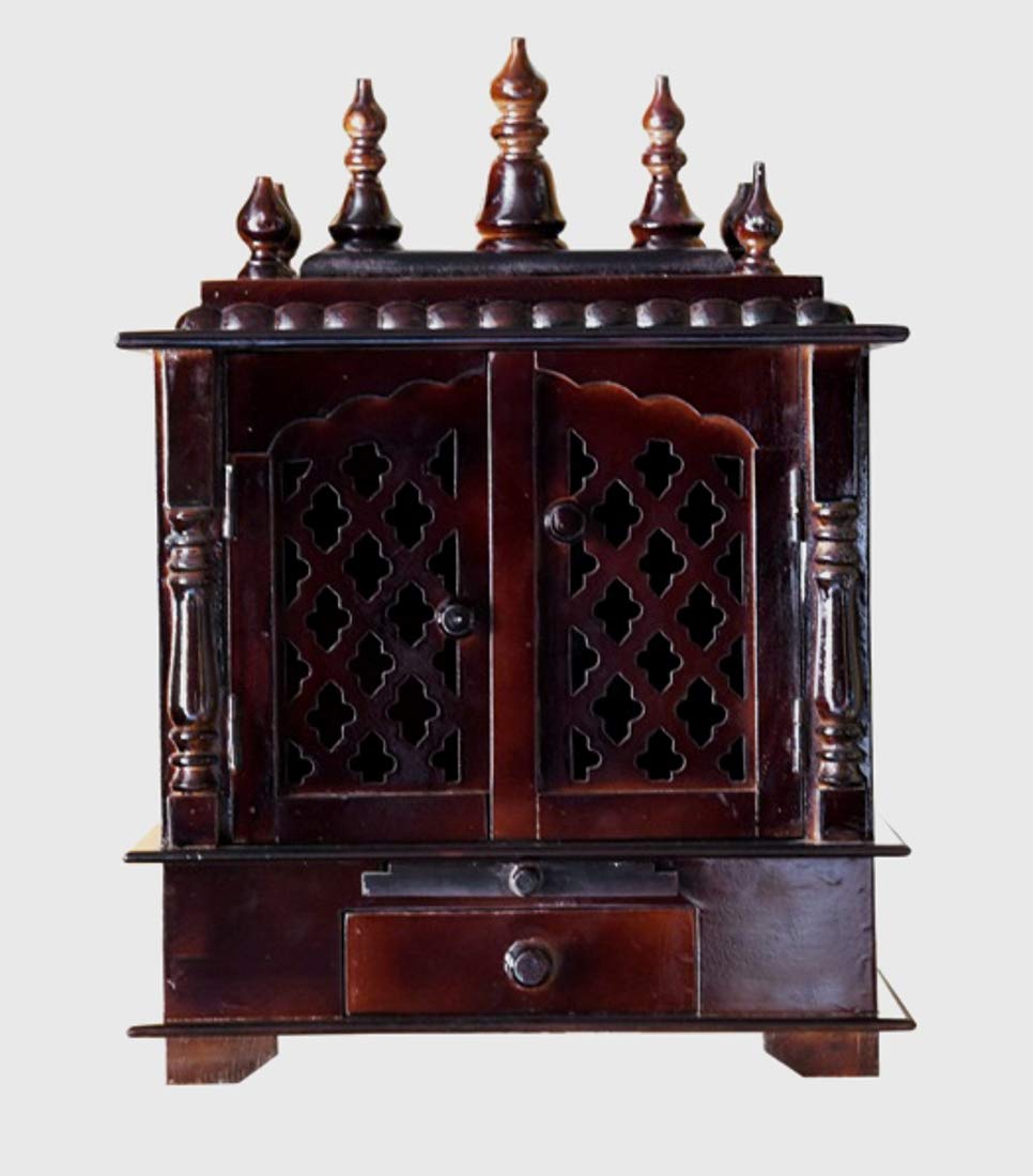 Royal Touch Pooja Mandir with Door 18x12x24 inch