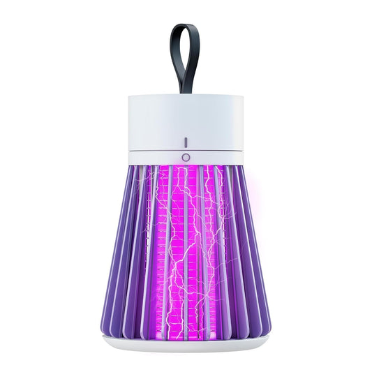Eco-Friendly LED Mosquito Killer Machine – USB-Powered Indoor Bug Zapper, Chemical-Free & Safe for Kids and Pets – Silent Operation, Compact Design, Easy to Clean (MASHROOM Mosquito LAMP)