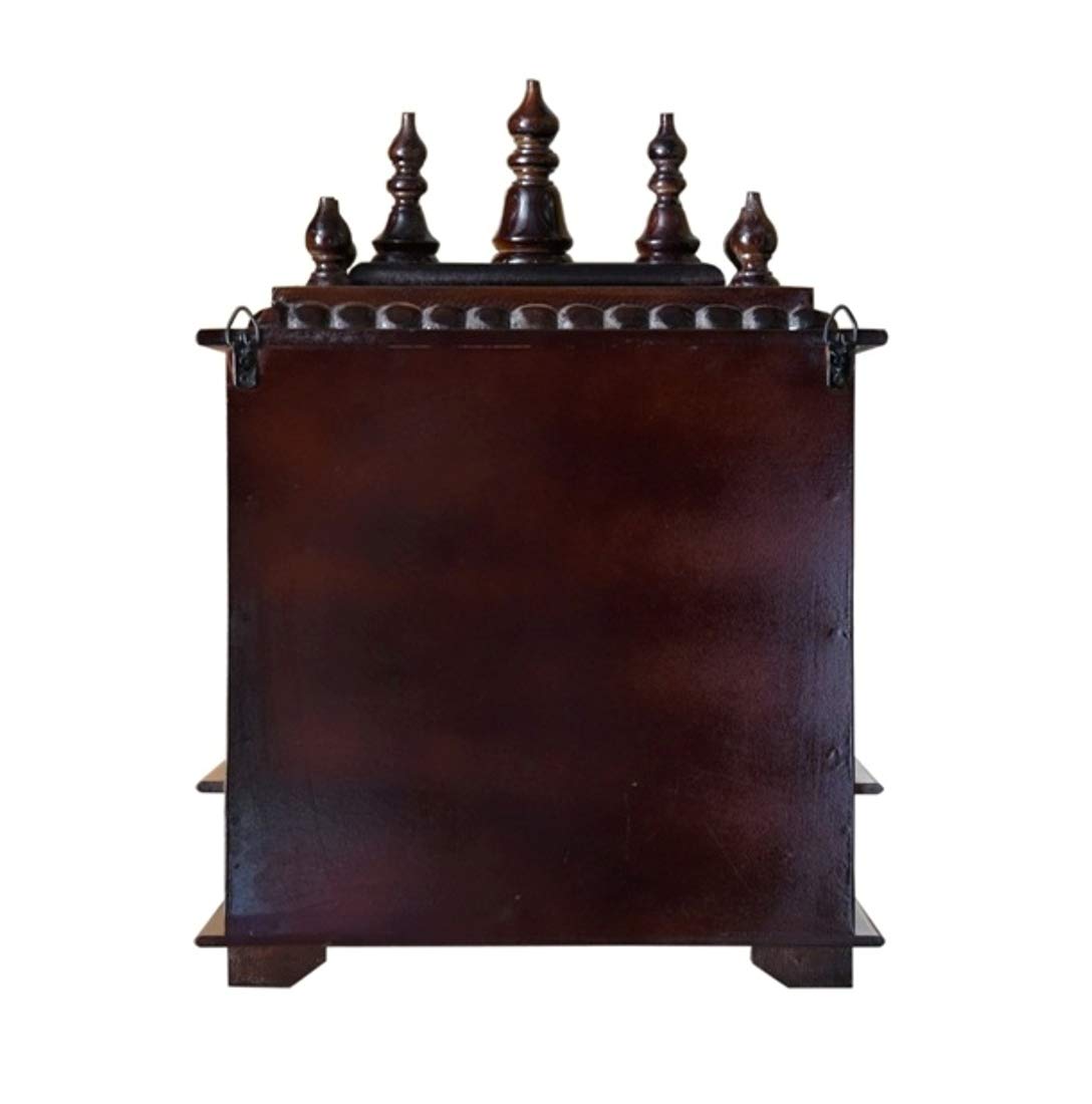 Royal Touch Pooja Mandir with Door 18x12x24 inch