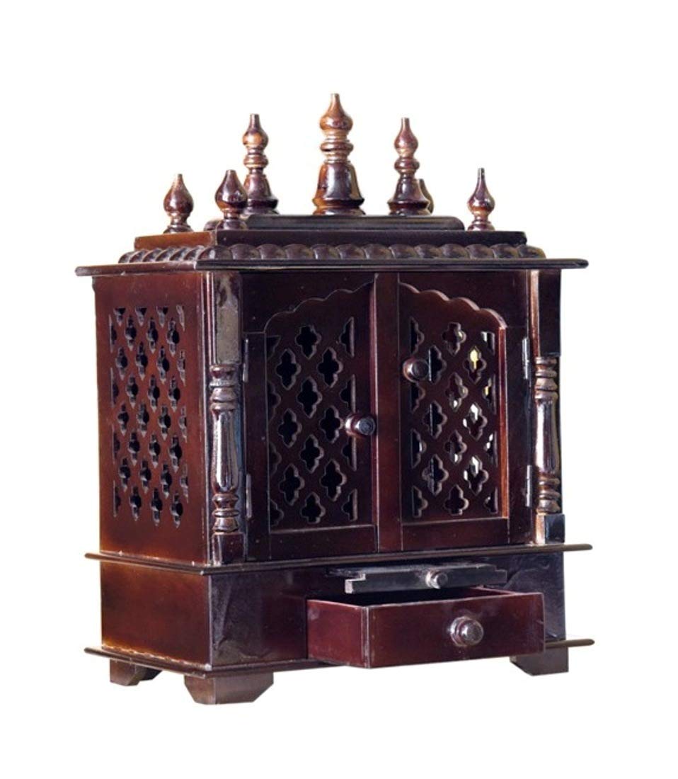 Royal Touch Pooja Mandir with Door 18x12x24 inch